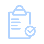 checklist-light-blue