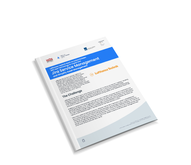 Lufthansa Technik North America Partners with Isos Technology to Implement Jira Service Management and Simplify Asset Management